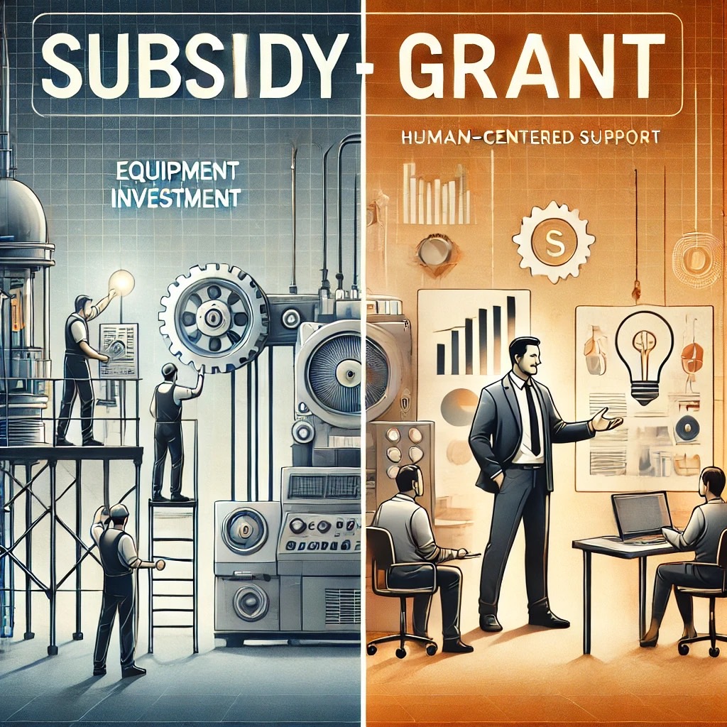 【知らないと損】補助金と助成金の違いとは？今こそ知っておきたい資金調達の基本